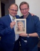 Aleš Cibulka dostal od Pavla Mészárose i unikátní fotografii Zdenky Sulanové Kliknutím zvětšíte obrázek