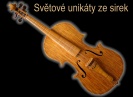 Toto jsou například housle ze sirek Kliknutím zvětšíte obrázek