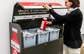 Sběr upotřebeného kuchyňského oleje na benzinkách v kraji