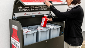 Sběr upotřebeného kuchyňského oleje na benzinkách v kraji