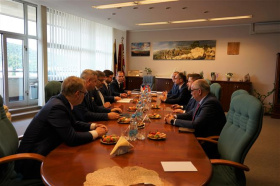 Guvernér ČNB Aleš Michl v Ústí nad Labem