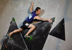 Lezec Adam Ondra skončil  druhý