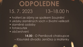 Řemeslné odpoledne v Doksech vzdá hold slámě