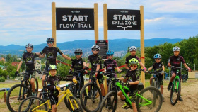 Na Ještědu otevřeli nové centrum a trať pro začínající bikery