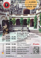 Letní Grébovka s Divadlem MA zve na představení
