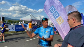 Triatlon přilákal k jezeru Most sportovní nadšence