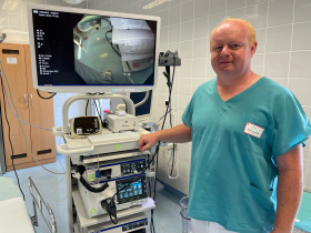 Plicní oddělení zavedlo nové vyšetření Kliknutím zvětšíte obrázek