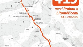 Středočeský a Ústecký kraj propojí nová autobusová linka 413 Středočeský a Ústecký kraj propojí nová autobusová linka 413