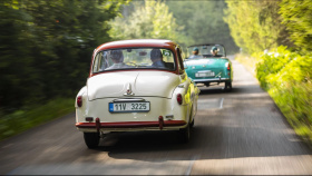 Jedinečné mladoboleslavské vozy na veteránské rally Sachsen Classic