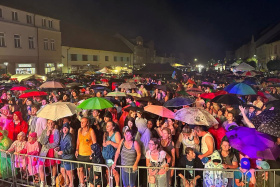Protivínské slavnosti poznamenala bouřka
