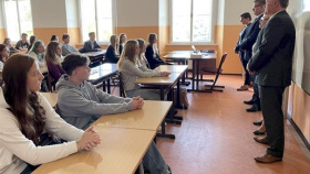 První školní den za přítomnosti hostů První školní den za přítomnosti hostů