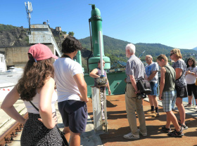 Dny evropského dědictví na vodní elektrárně Střekov