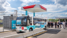 Vodíkový autobus čekají testy na mráz Vodíkový autobus čekají testy na mráz