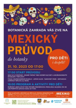 Mexický průvod do „Botanky“