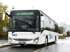 Po kraji vyjede nový hybridní autobus Iveco Crossway