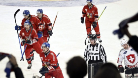 Češi zakončili turnaj Karjala třetí výhrou Kliknutím zvětšíte obrázek