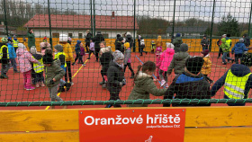 V Zabrušanech na Teplicku mají nové sportoviště V Zabrušanech na Teplicku mají nové sportoviště