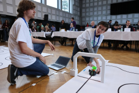 Soutěž robotických vozítek hostila Plzeň Soutěž robotických vozítek hostila Plzeň