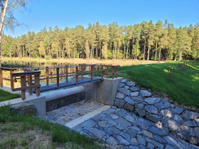 Lesy dokončily stavbu a rekonstrukci dvou nádrží v jižních Čechách