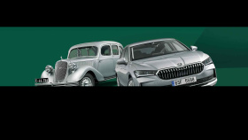 Všechny generace vozů Superb ve Škoda Muzeu Všechny generace vozů Superb ve Škoda Muzeu