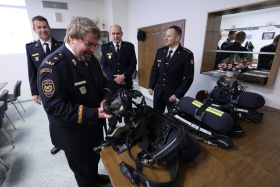 Policisté získali nové dýchací přístroje