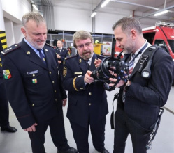 Nové dýchací přístroje pro policisty