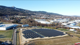 Největší firemní fotovoltaická elektrárna na Liberecku