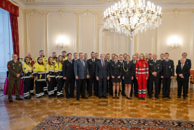 Poděkování na Hradě