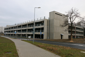 České Budějovice mají nový parkovací dům Stromovka
