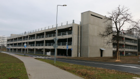 České Budějovice mají nový parkovací dům Stromovka
