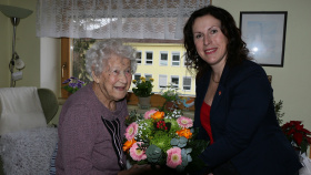 Oslava úctyhodných 107. narozenin