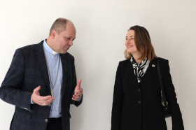 Pražský biskup navštívil nemocné v Roudnici