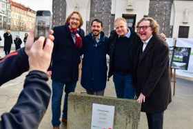 Základní kámen pochází z Pražského hradu