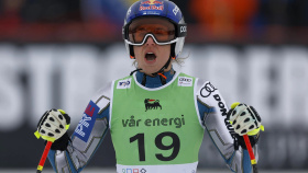 Ester Ledecká se vrátila na stupně vítězů Ester Ledecká se vrátila na stupně vítězů