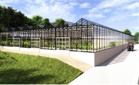 Botanická zahrada Teplice má novou architektonickou studii skleníků