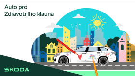 Auto pro zdravotního klauna Auto pro zdravotního klauna