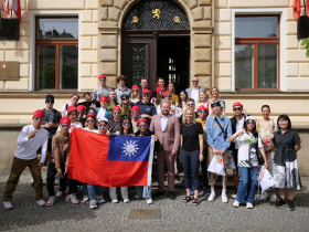 Radnici navštívili studenti z Tchaj-wanu
