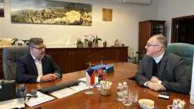 Hejtmana navštívil nový litoměřický biskup