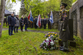 Uctili památku obětí tragédií z konce druhé světové války