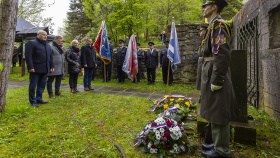 Uctili památku obětí tragédií z konce druhé světové války