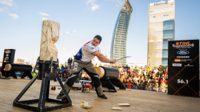 Dřevorubec Matyáš Klíma vybojoval světové stříbro