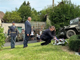 Vzpomínka na padlé americké letce