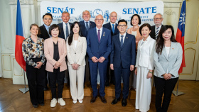 Společné jednání vedení Senátu s místopředsedou taiwanského Legislativního dvora Společné jednání vedení Senátu s místopředsedou taiwanského Legislativního dvora