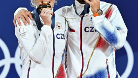 Zlato pro Kateřinu Siniakovou a Tomáše Macháče Zlato pro Kateřinu Siniakovou a Tomáše Macháče