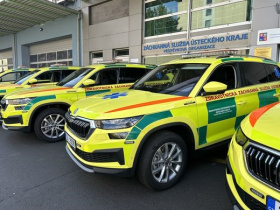 Nové vozy pro záchranku