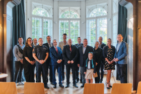 Čtyři krajští hrdinové převzali medaili za zásluhy o bezpečnost