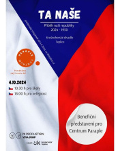 Výtěžek ze vstupného půjde na konto Centra Paraple Výtěžek ze vstupného půjde na konto Centra Paraple
