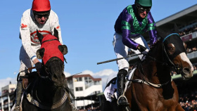 Drama na Velké pardubické, o vítězství se dělí Sexy Lord a Godfrey Drama na Velké pardubické, o vítězství se dělí Sexy Lord a Godfrey