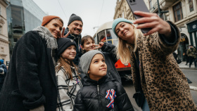 Premiéra filmu Svoboda nás spojuje na Korzu Národní Premiéra filmu Svoboda nás spojuje na Korzu Národní