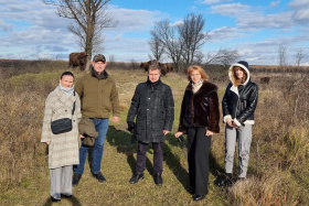 Milovická rezervace pomůže obnovit válkou zdecimovanou populaci zubrů v NP Zalissja